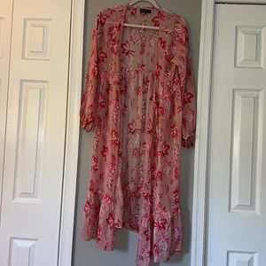 Long sleeve beach cover up